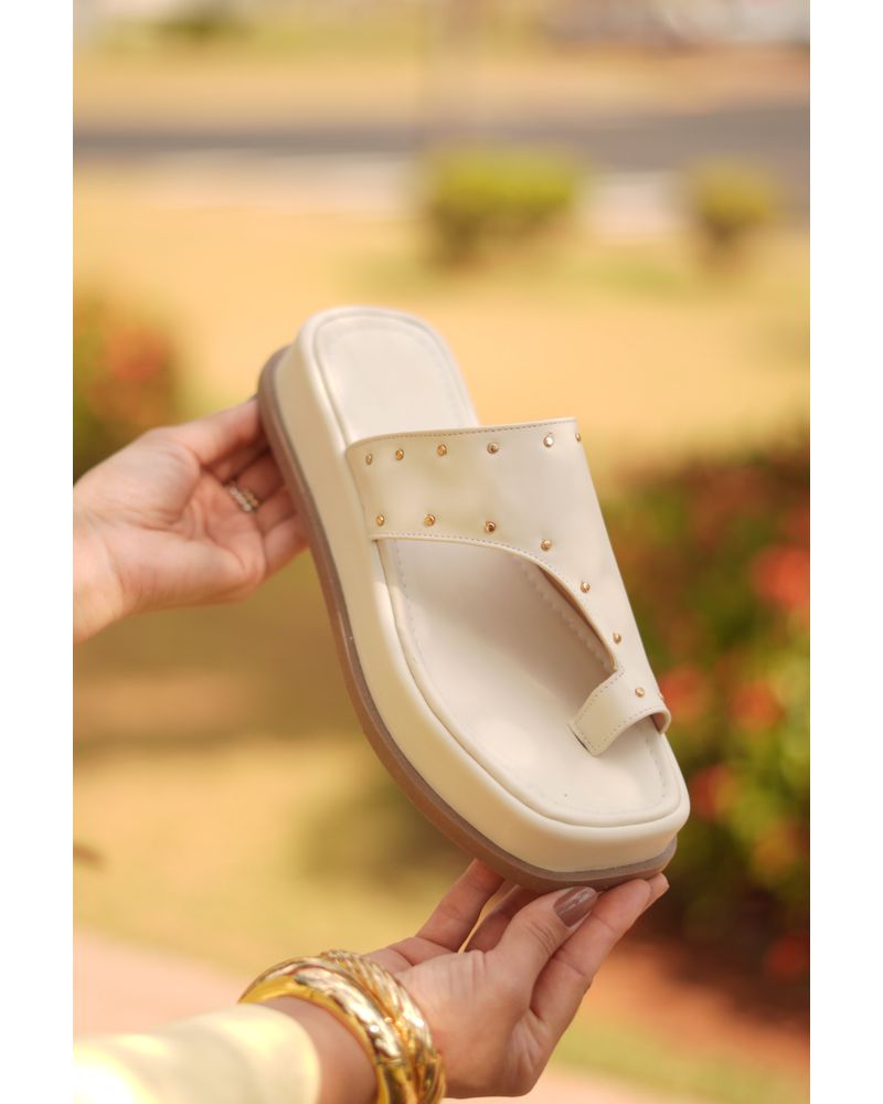 GABI - FLATFORM OFF WHITE - FLUÍDA