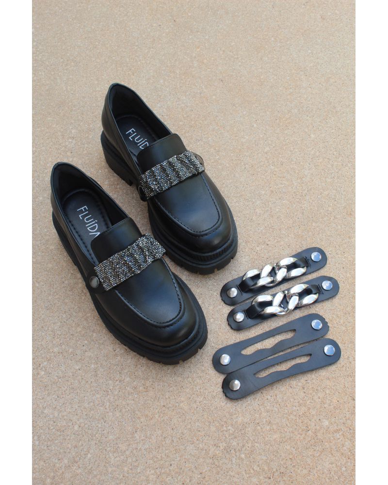 MOCASSIM 3 em 1 BETINA PRETO - FLUÍDA