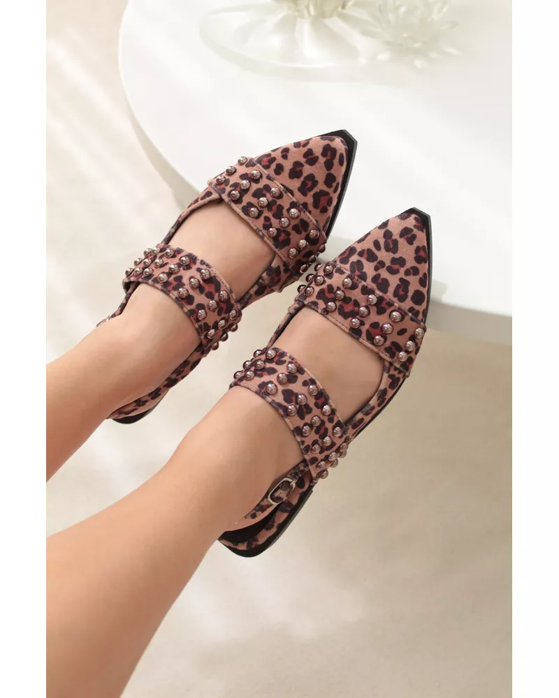 SLINGBACK SAPATILHA ONÇA JADE - FLUÍDA