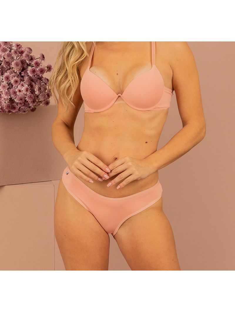 Conjunto Básico Sutiã Aro Inteiro 1038
