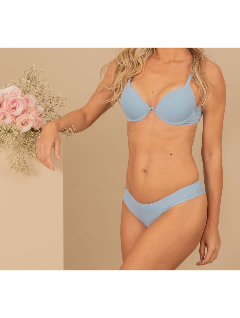 Conjunto Básico Sutiã Aro Inteiro