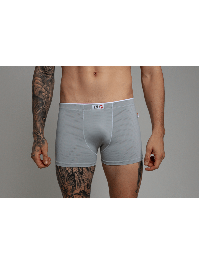 Cueca Boxer Dry 0222 - CINZA - LILA LINGERIE