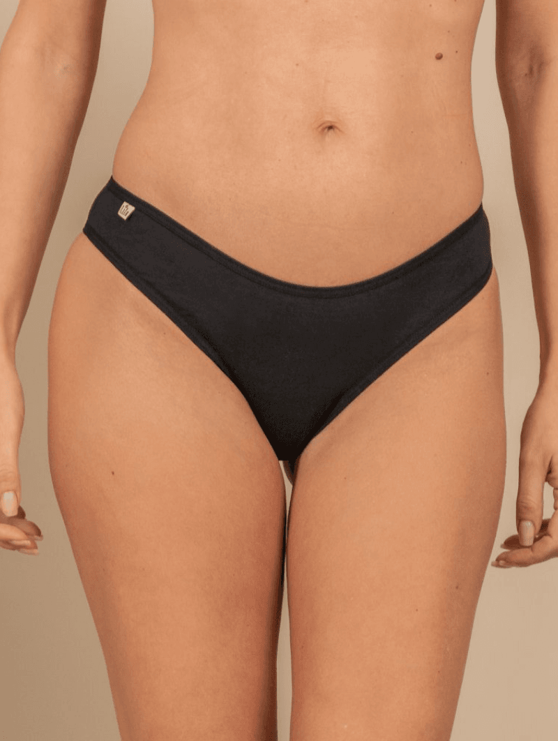 Calcinha Algodão Tradicional 0033 - PRETO - LILA LINGERIE