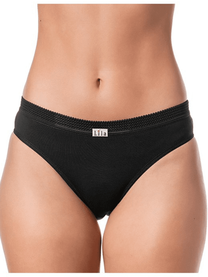 Calcinha Algodão 0039 - PRETO - LILA LINGERIE