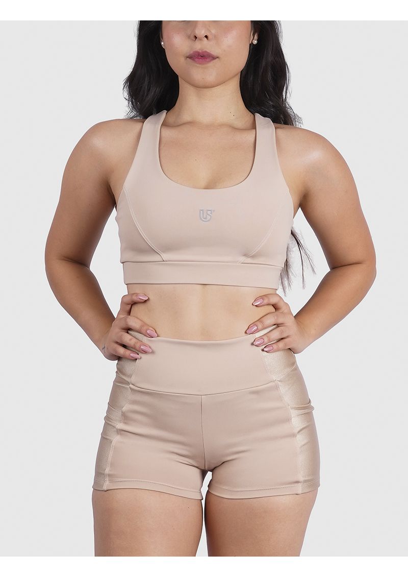 Top High Luna Usup Creme Compression Uv 50+ Elastico Com Bojo 