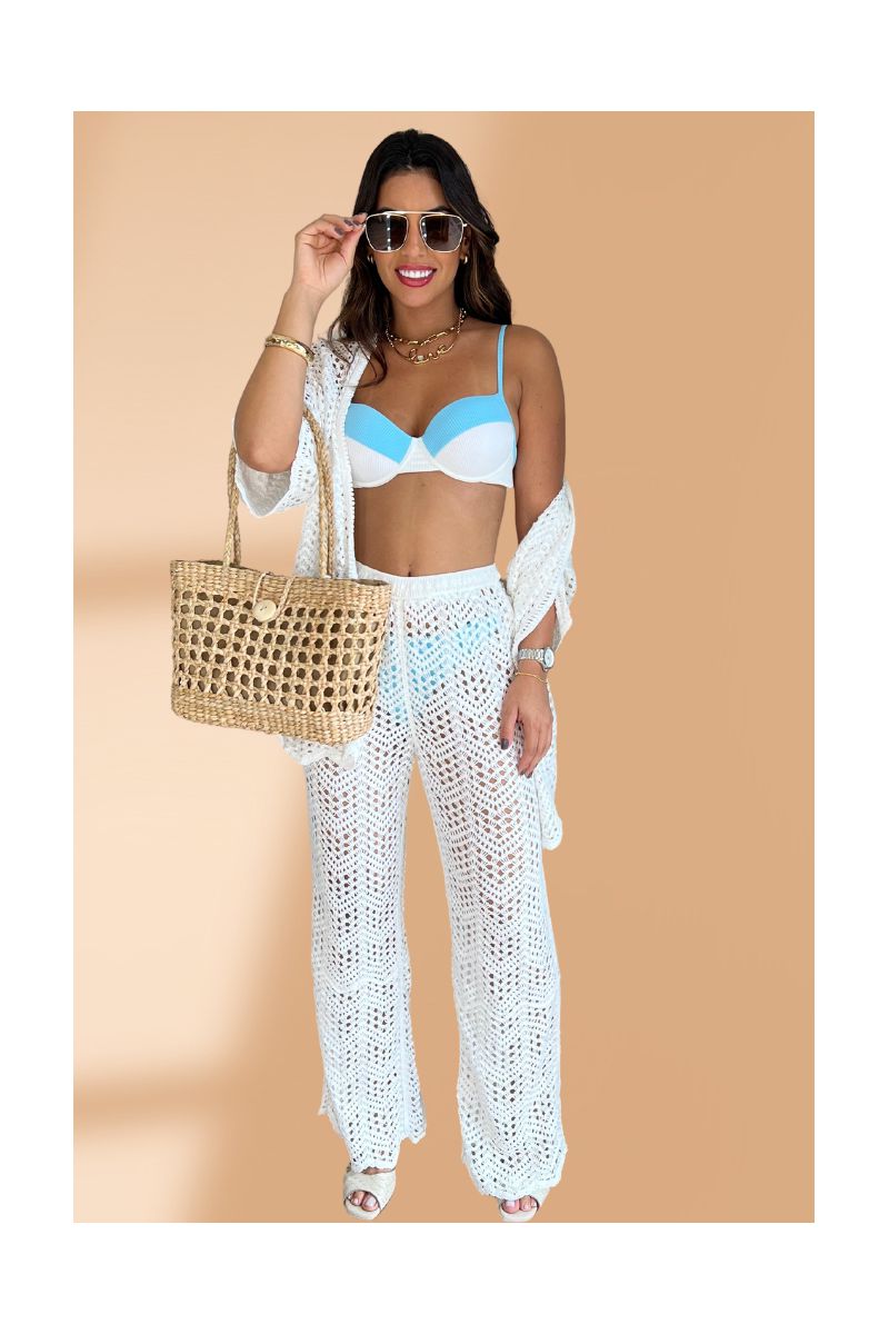 Conjunto Tricot Noronha Branco