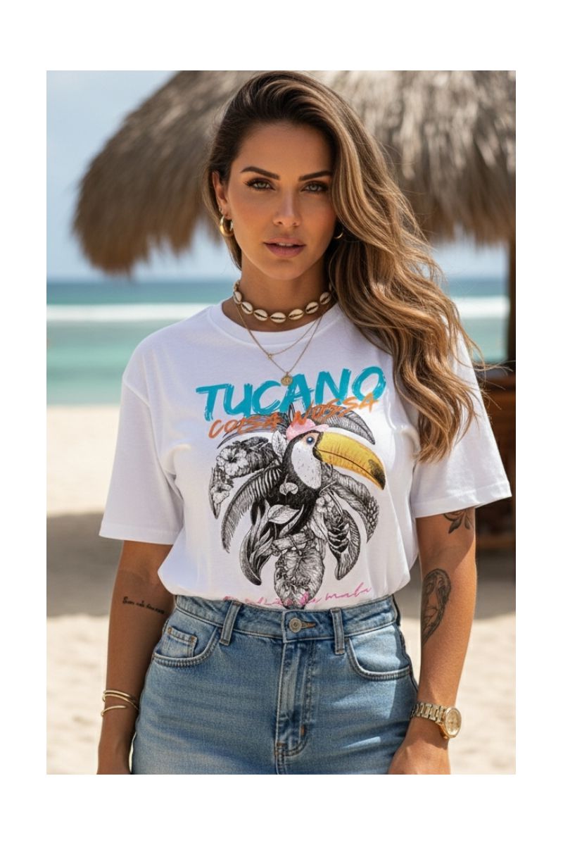 Camiseta Feminina Tucano Coisa Nossa