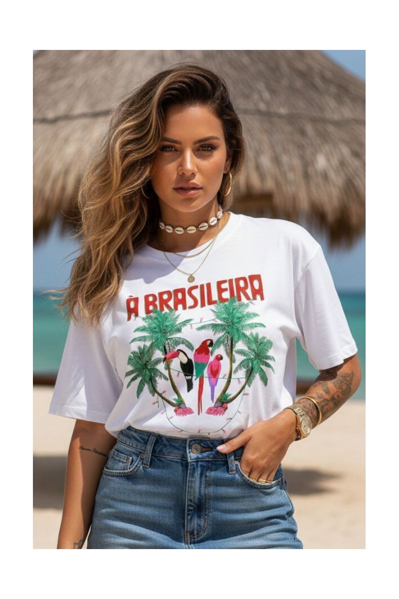 Camiseta Feminina A Brasileira