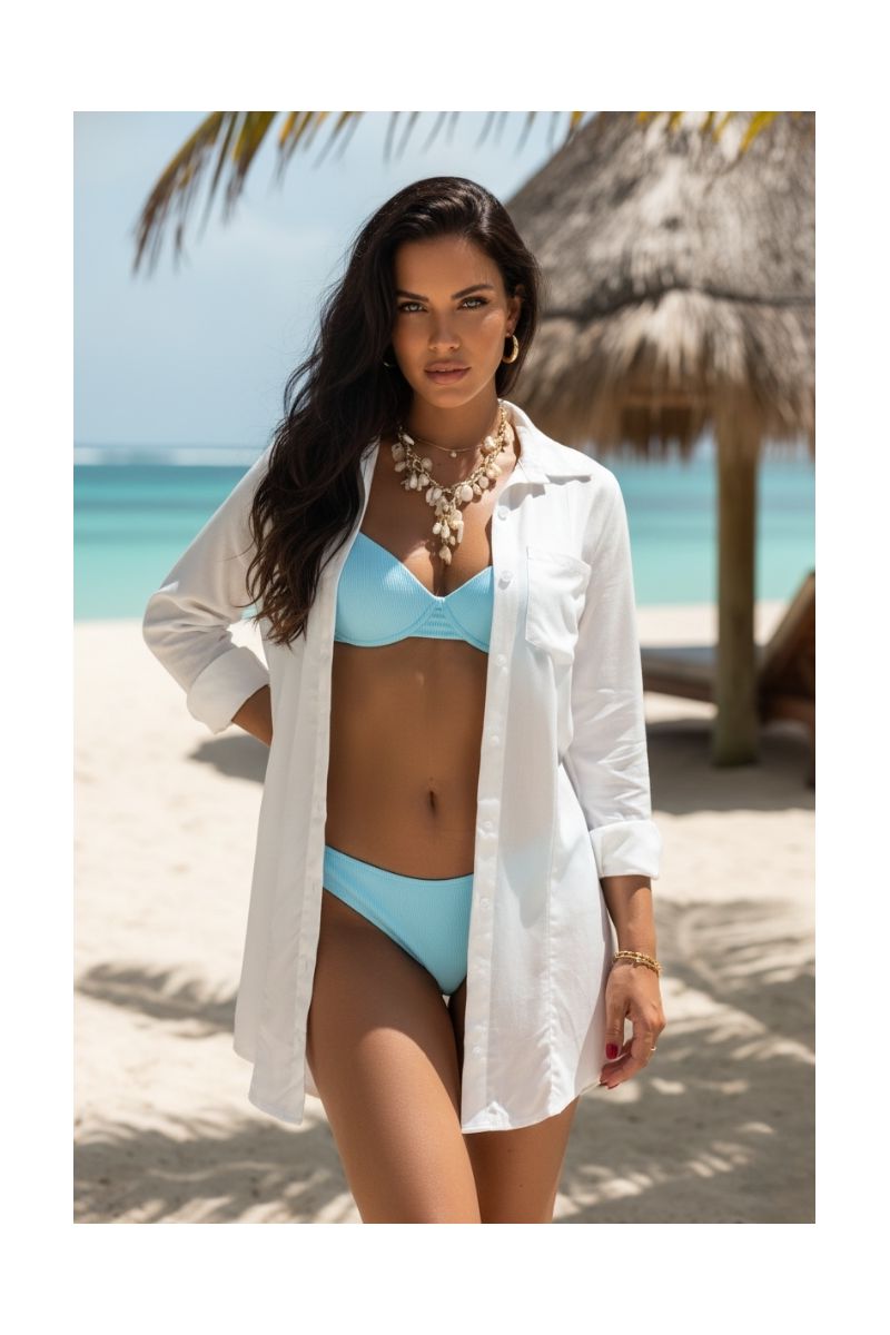 Chemise Vestido Branco