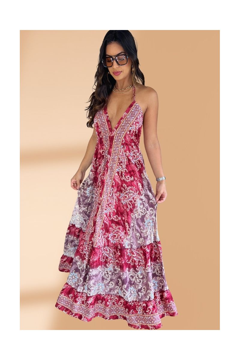 Vestido Seda Ravena