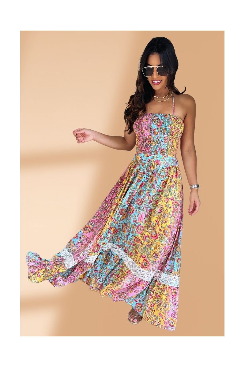 Vestido Seda Cora