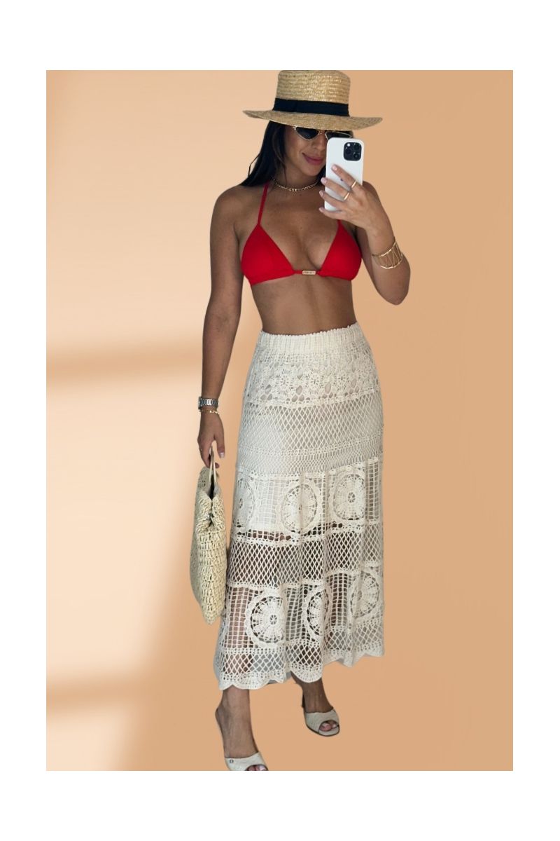 Saia Renda Midi