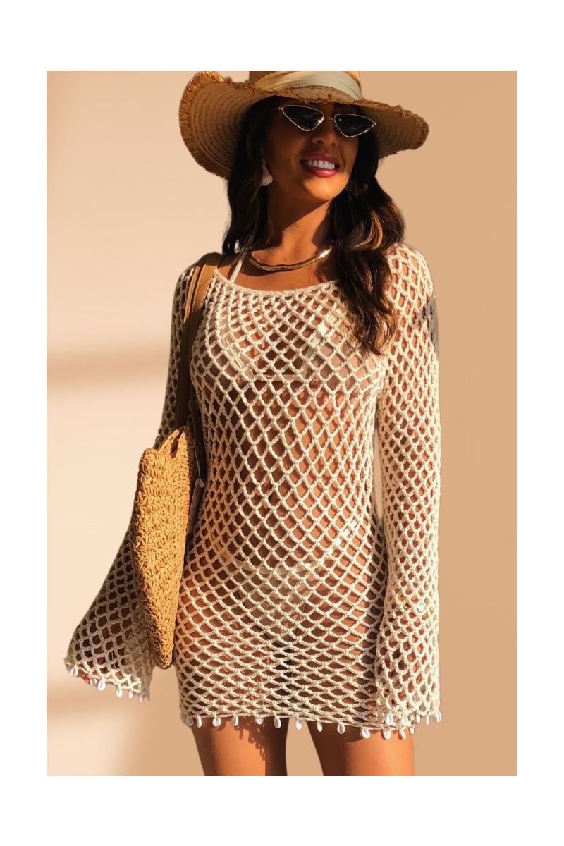 Vestido Crochê Buzios