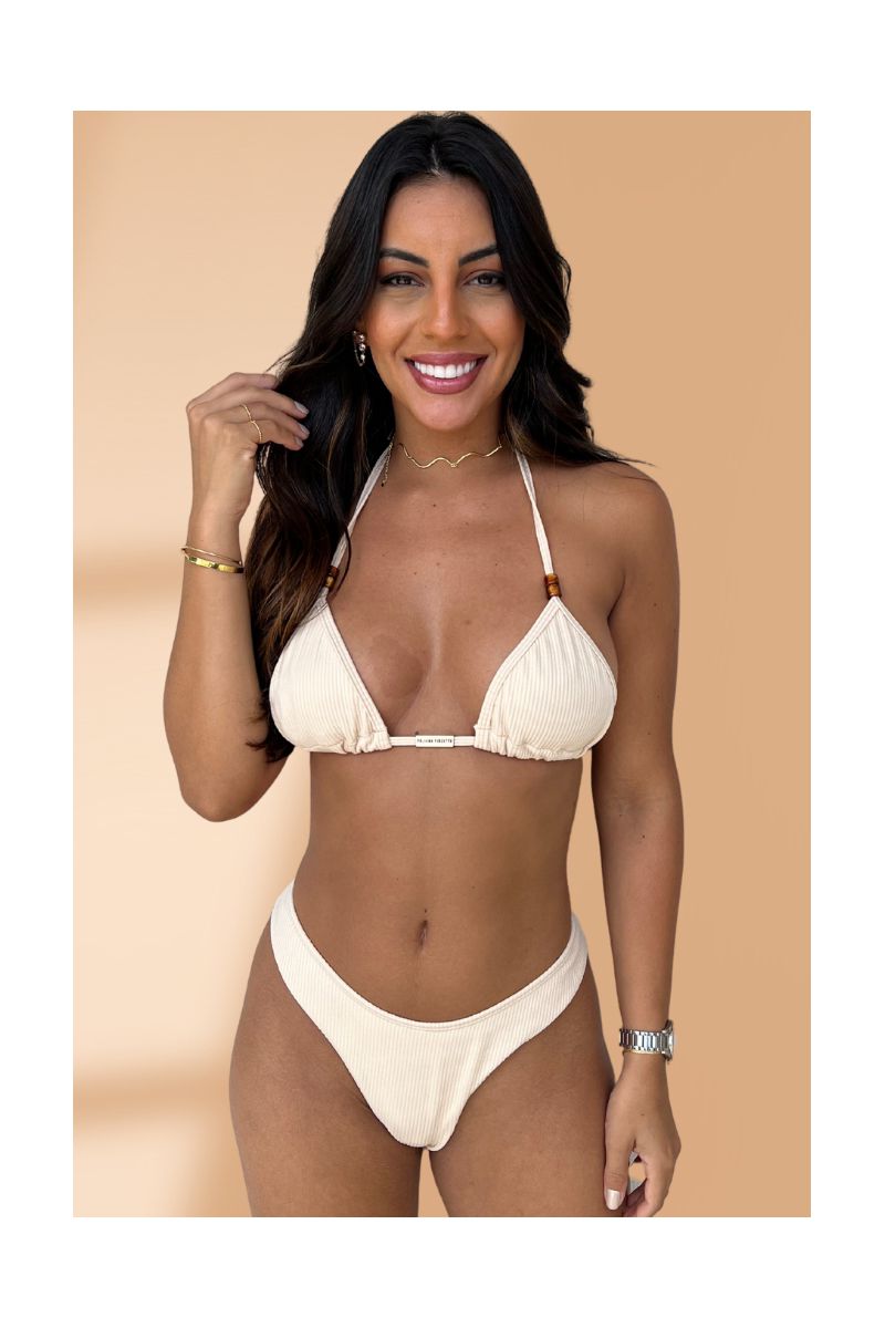 Biquíni Cortininha Aviador Asa Delta Nude