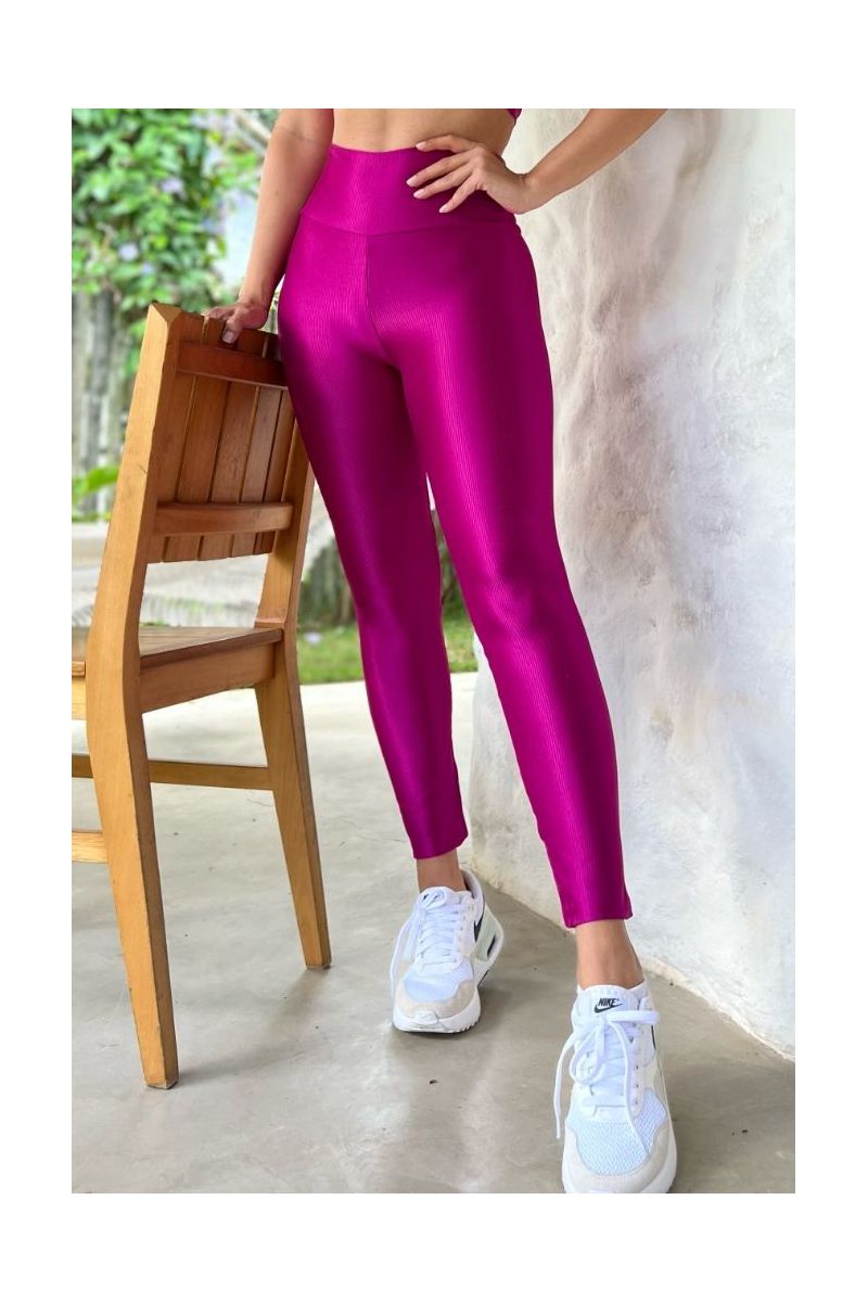 Calça Fitness Feel Pink Framboesa