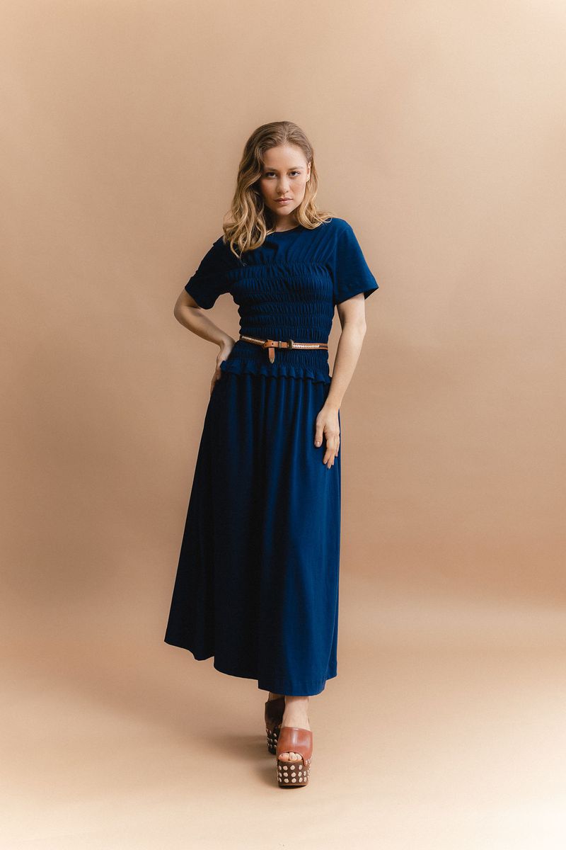 Vestido Verona Marinho