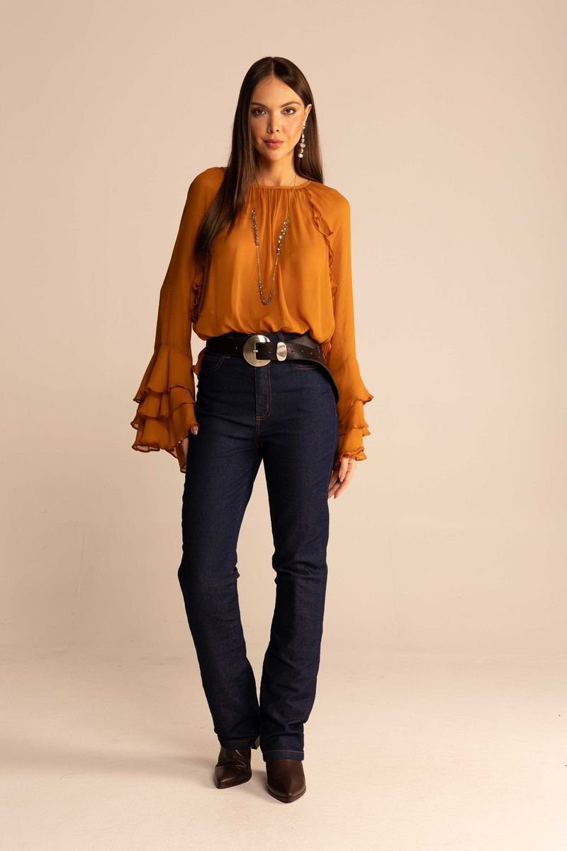 Calça Jeans Reta Slim - Sommer