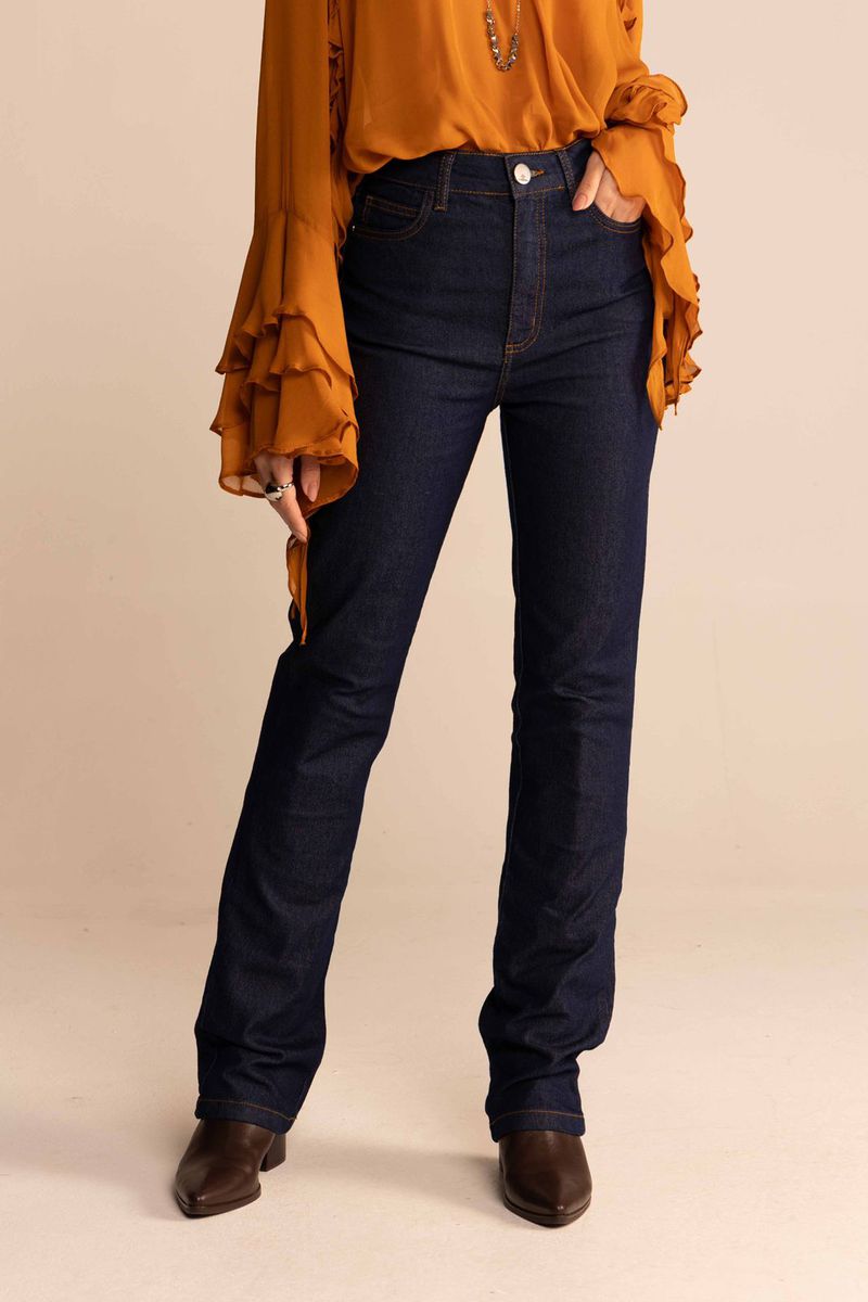 Calça Jeans Reta Slim - Sommer