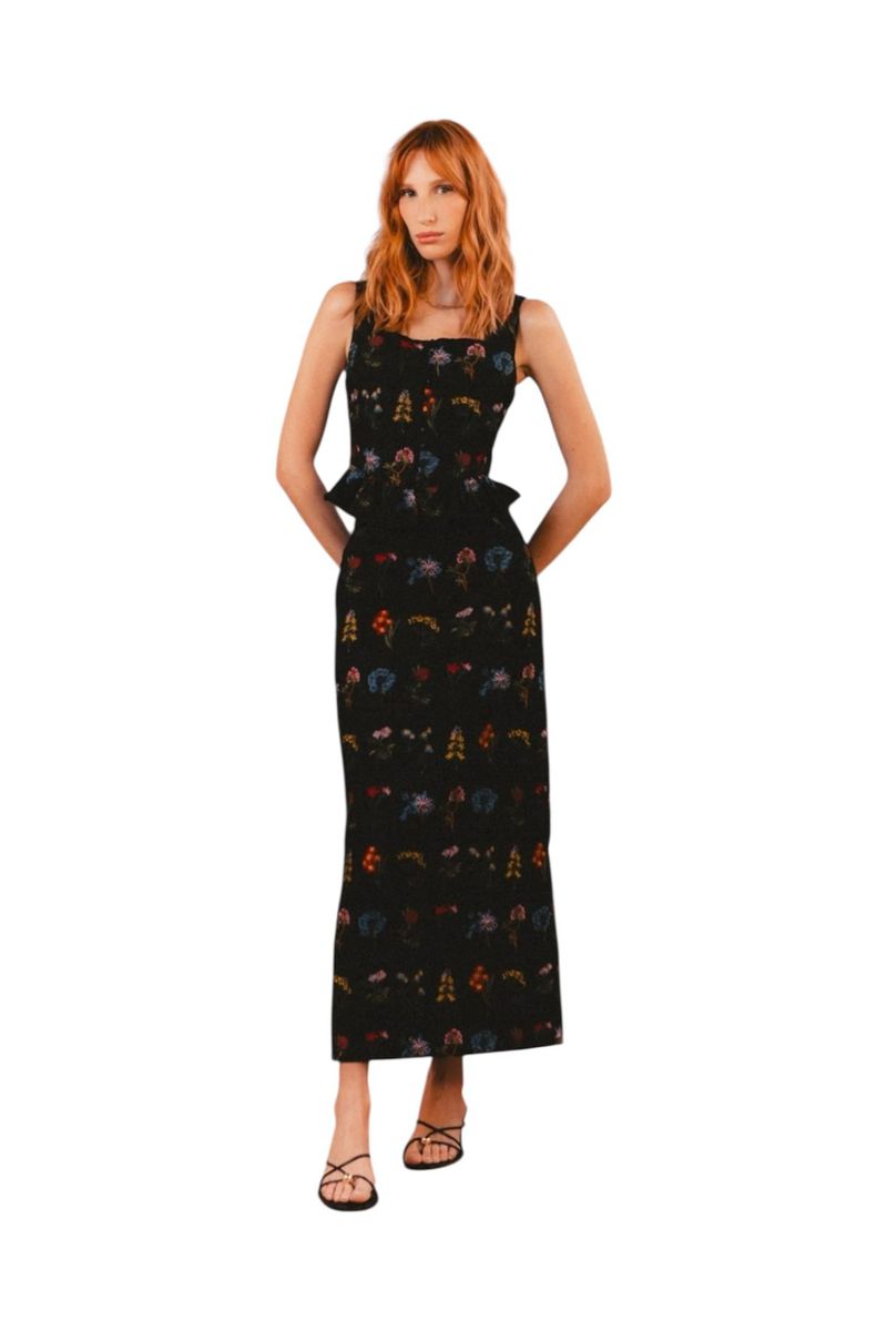 Saia Bordada Chiara Aquarella