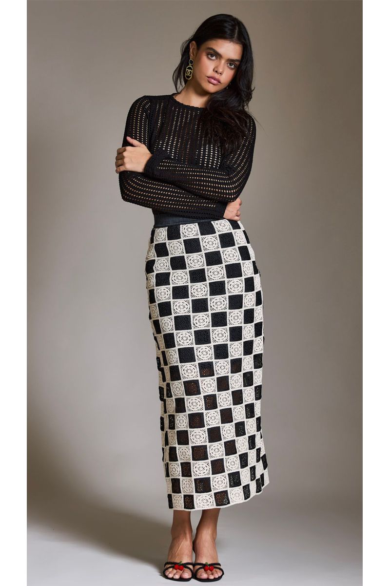 Saia Midi Tatiane Aquarella