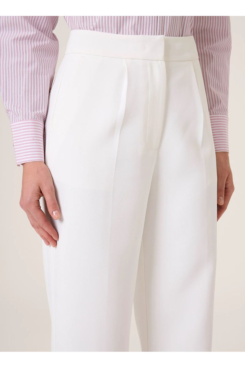 Calça Pantalona Crepe Dudalina Feminina