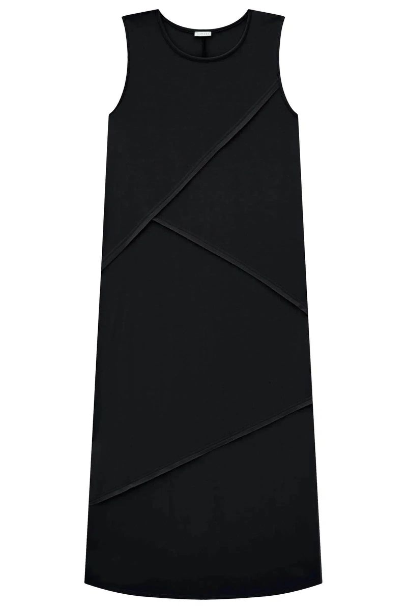 Vestido Maxi Midi em Molevisco 74486 Linzzi
