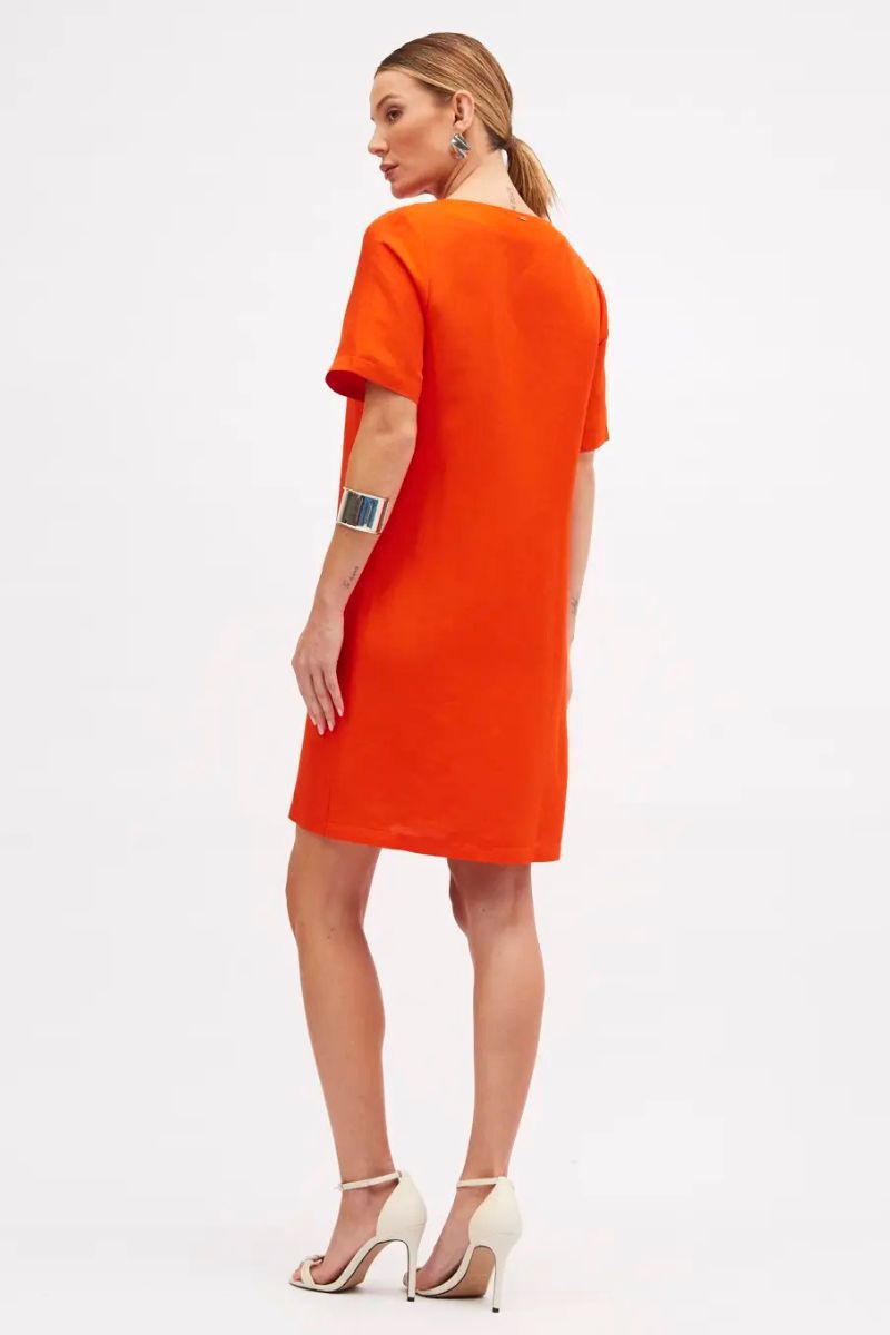 Vestido Sommer Curto Linho Preto