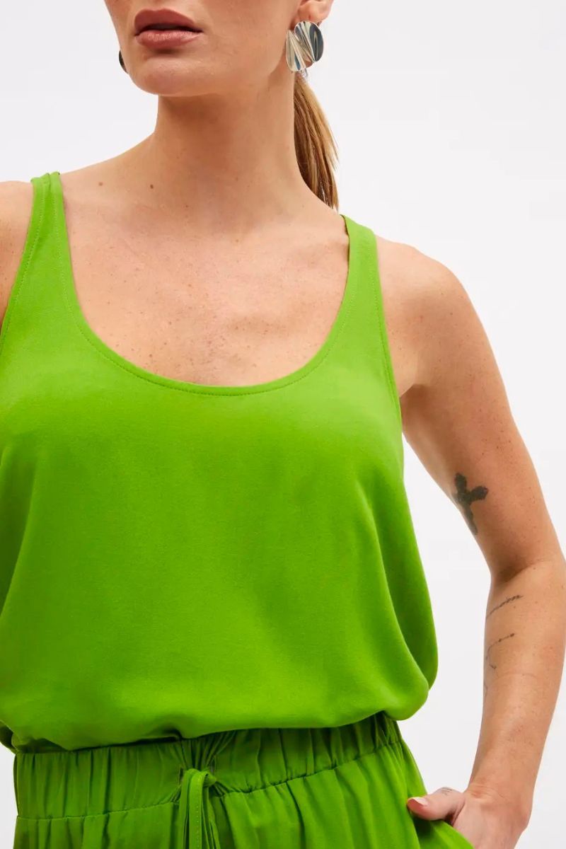 Blusa Sommer Regata Verde Turim