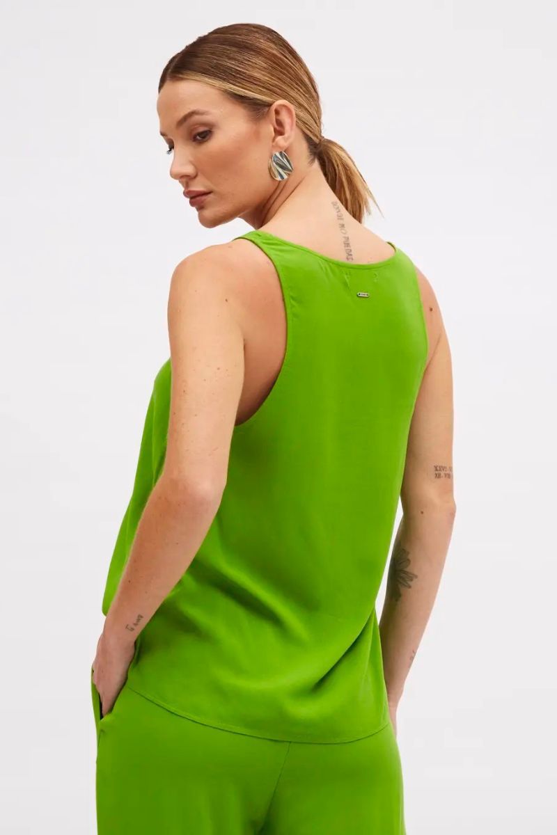 Blusa Sommer Regata Verde Turim