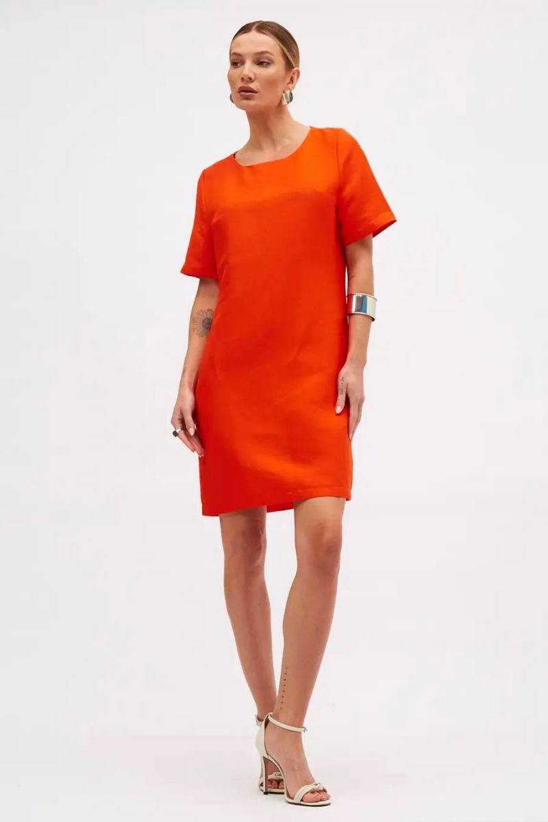 Vestido Sommer Curto Linho Preto