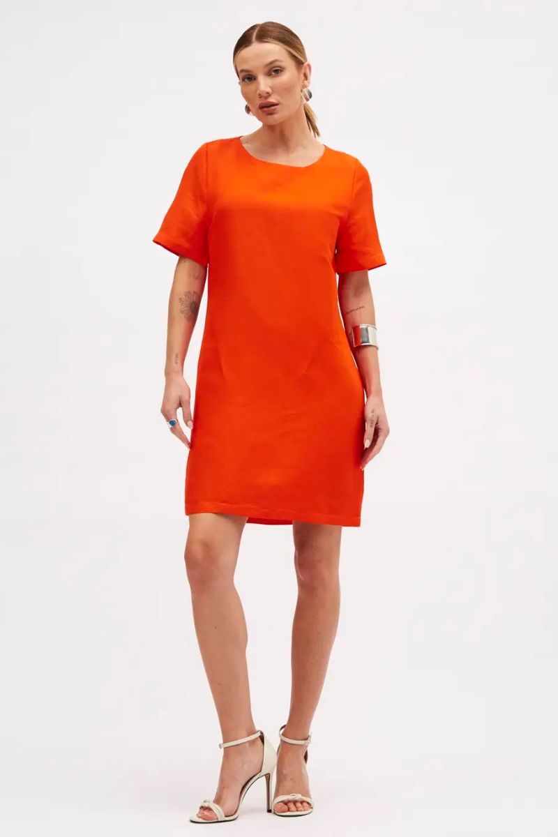 Vestido Sommer Curto Linho Preto