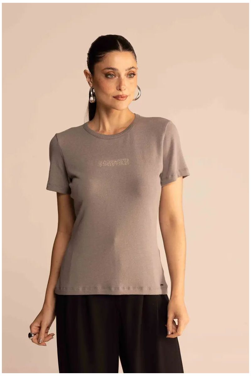 Camiseta Sommer Cinza