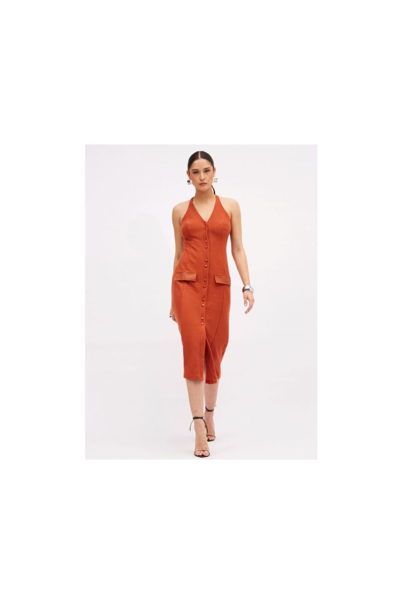 Vestido Sommer Laranja