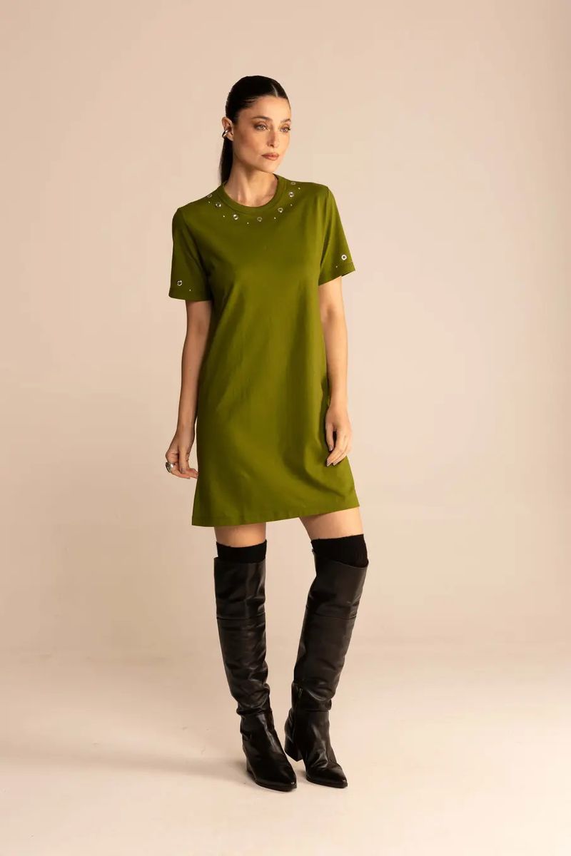 Vestido Com Aplicação Sommer