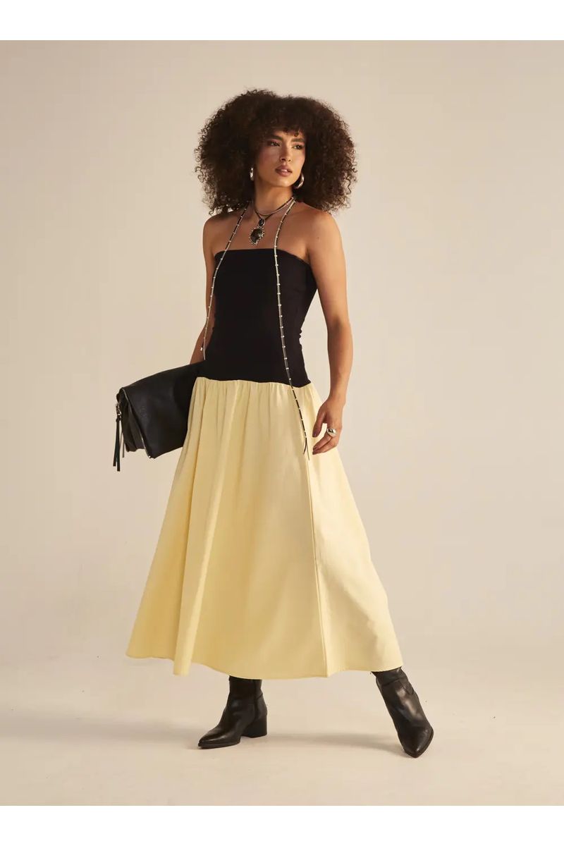 Vestido Midi Sem Alças Sommer