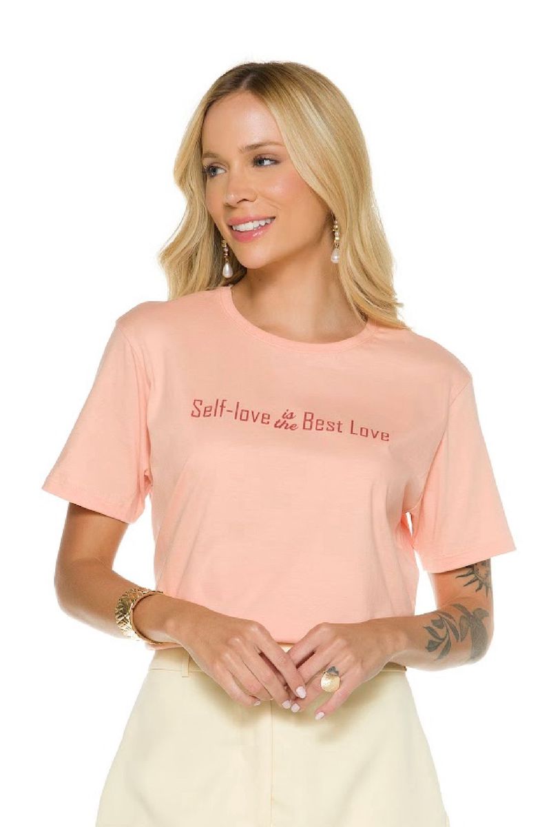 T-Shirt Algodão Self-Love