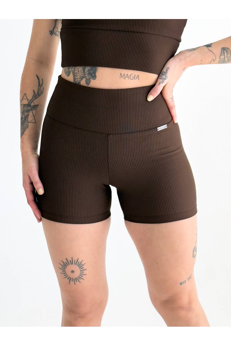 Short Intense - Café - 2606 - FIT ROOM 