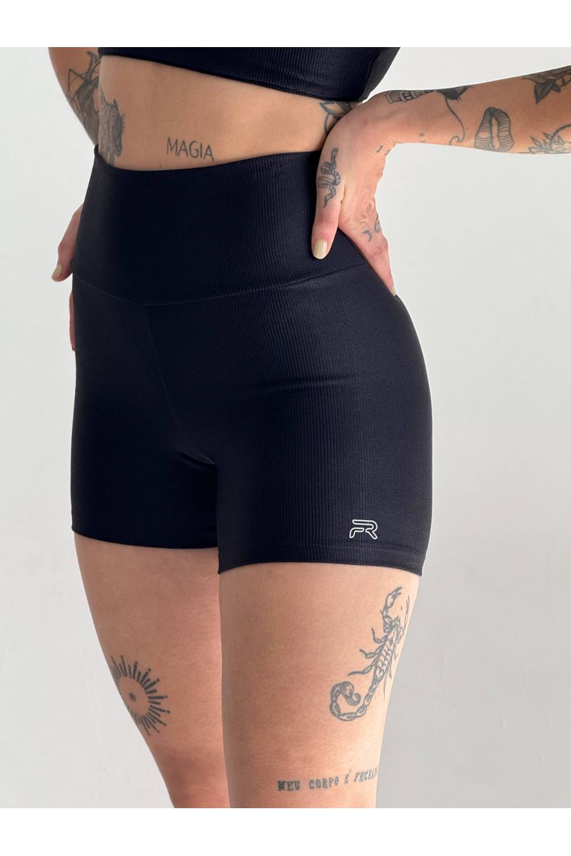 Short Boost - Preto - 2670 - FIT ROOM 
