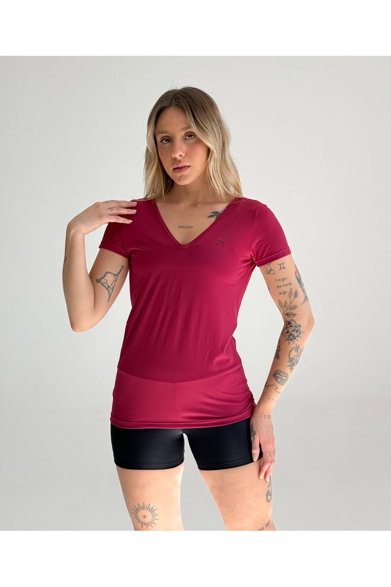 Baby look Fit On - Cereja - 2752 - FIT ROOM 