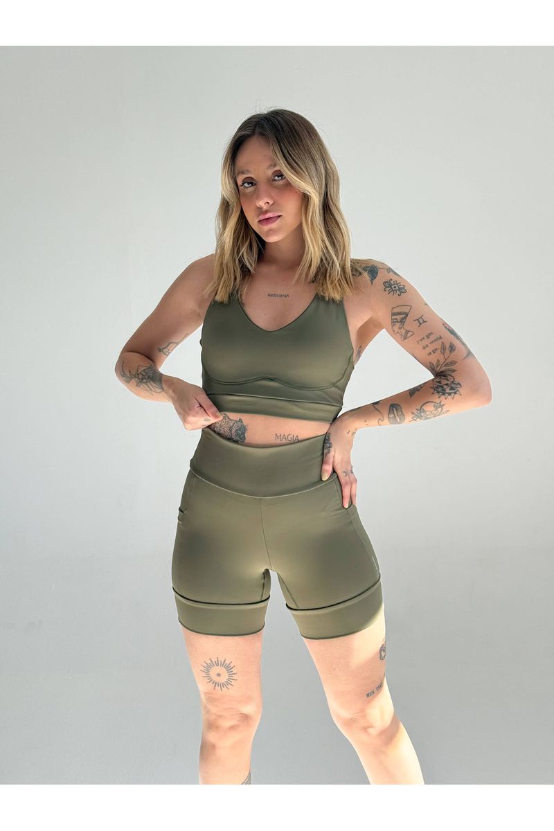 Conjunto Impact - Olive Oil - 23 - FIT ROOM 