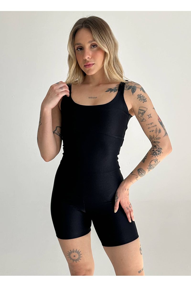 Macaquinho Rise - Preto - 2763 - FIT ROOM 