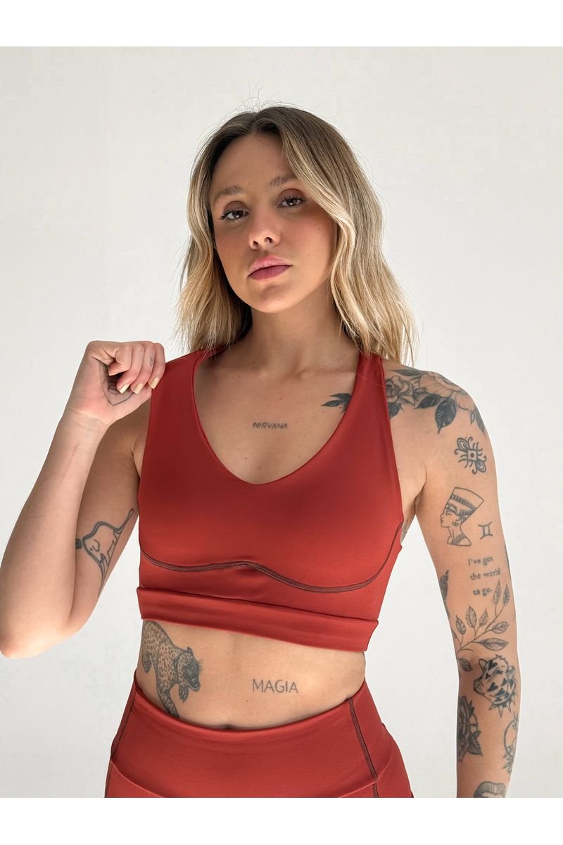 Top Sprint - Terracota - 2858 - FIT ROOM 