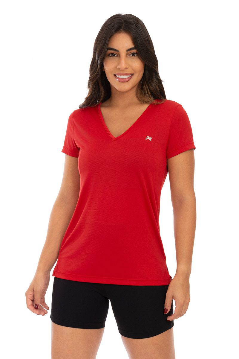 Baby look Fit On - Vermelha - 2224 - FIT ROOM 