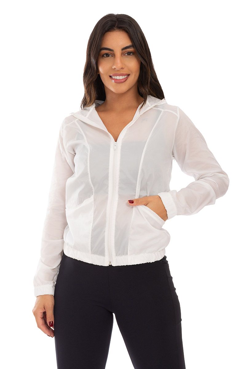 Corta vento Lúmen - Branco - 2493 - FIT ROOM 