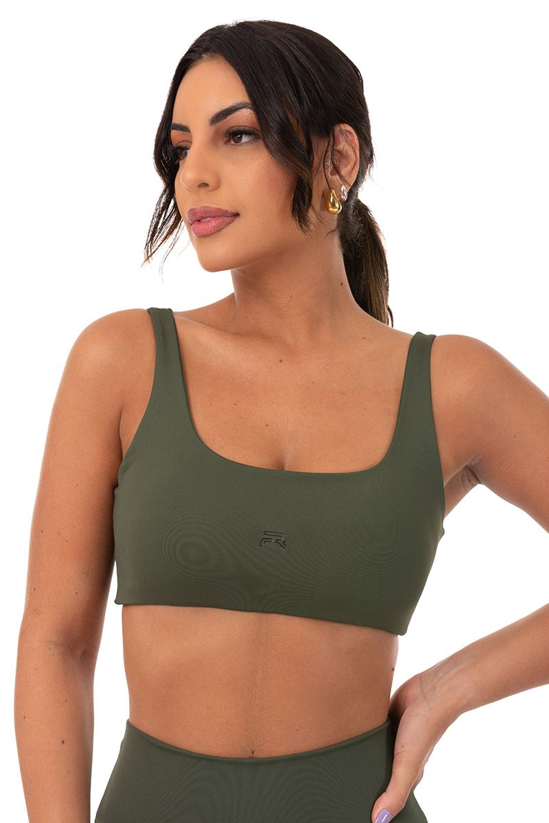 Top Slim - Verde militar - 2403 - FIT ROOM 