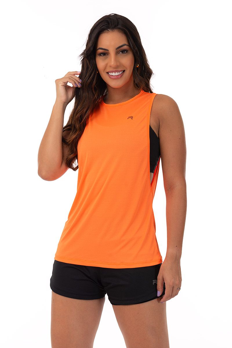 Regata your move - Crepe Laranja Neon - 2332 - FIT ROOM 