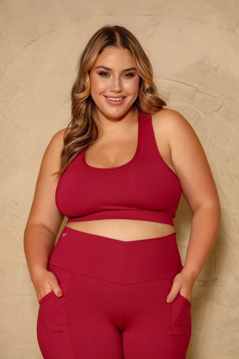 TOP NADADOR PLUS SIZE- desejo - 4062 - OUSEUSE