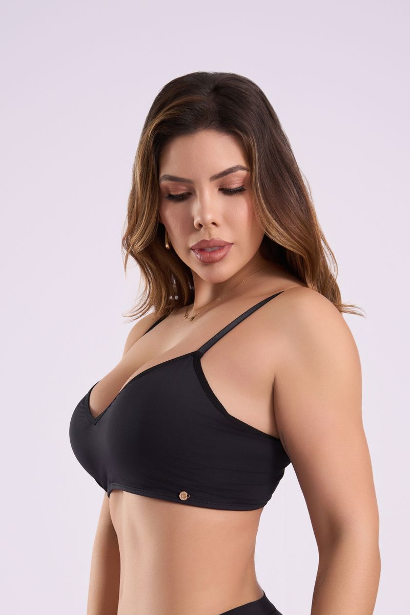 SOUTIEN AVULSO CONFORT COM BOJO - PRETO - 4678 - OUSEUSE