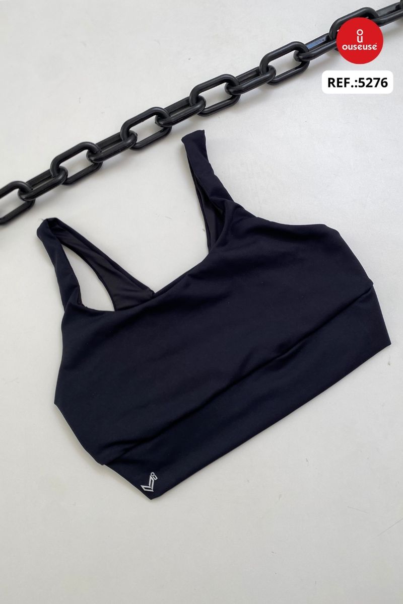 TOP FITNESS EM SUPLEX MAXXI C DECOTE TRIANGULO NAS... - OUSEUSE