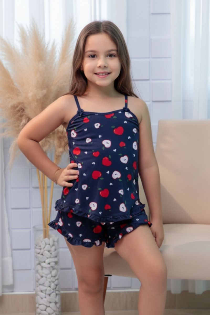 BABY DOOL INFANTIL EM LIGANETE- EST COM AZUL MARIN... - OUSEUSE